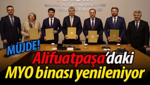 Alifuatpaşa'daki MYO binası yenileniyor
