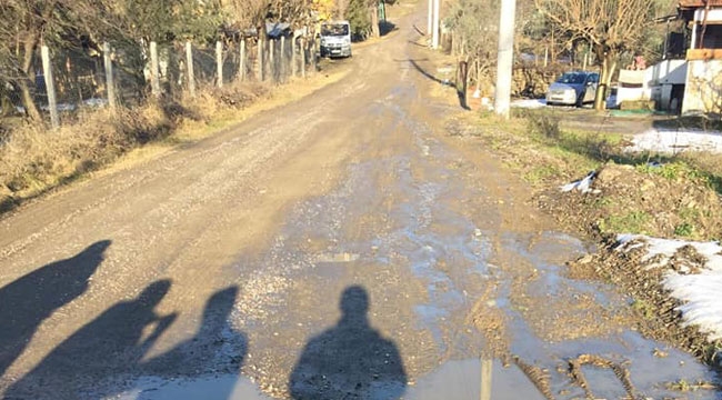 Büyük Saraçlı yolu asfalt bekliyor