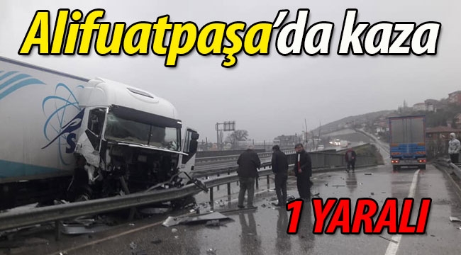 Geyve Alifuatpaşa'da kaza! 1 YARALI