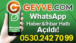 Geyve.com WhatsApp Hattı Açıldı