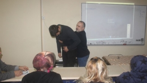 Geyveli öğretmenden Taraklı'da ilk yardım kursu