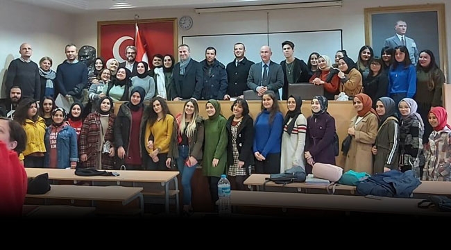 SATSO'dan GMYO öğrencilerine seminer