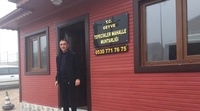 Tepecikler Mahalle Muhtarlığı yeni hizmet binasına taşındı