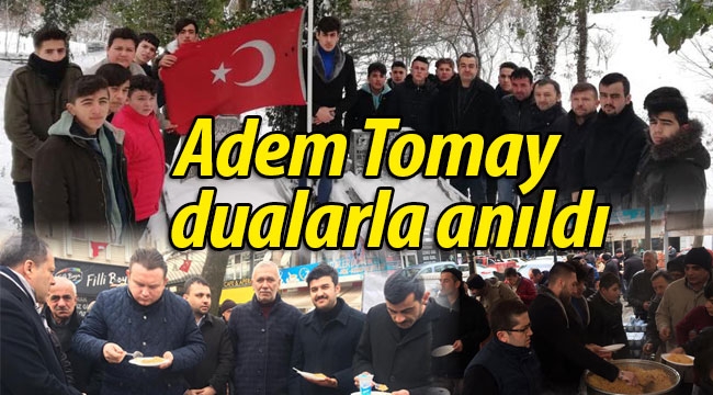 Adem Tomay Geyve'de dualarla anıldı