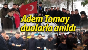 Adem Tomay Geyve'de dualarla anıldı