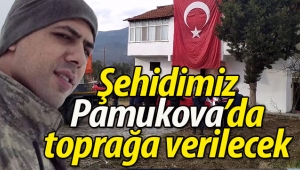 Şehidimiz Pamukova'da toprağa verilecek