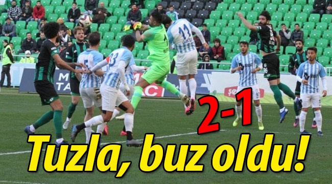 Tuzla, buz oldu: 2-1