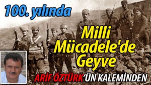 100. yılında, Milli Mücadele'de Geyve