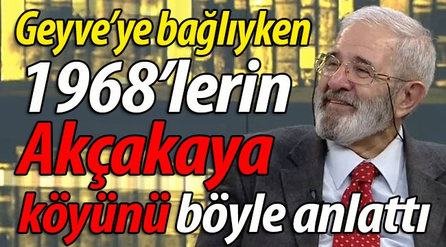 1968'lerin Akçakaya köyünü böyle anlattı