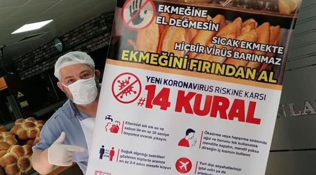 Arslanlar Ekmek'ten Coronavirüs tedbirleri