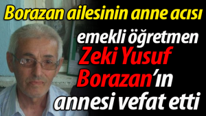 Borazan ailesinin anne acısı