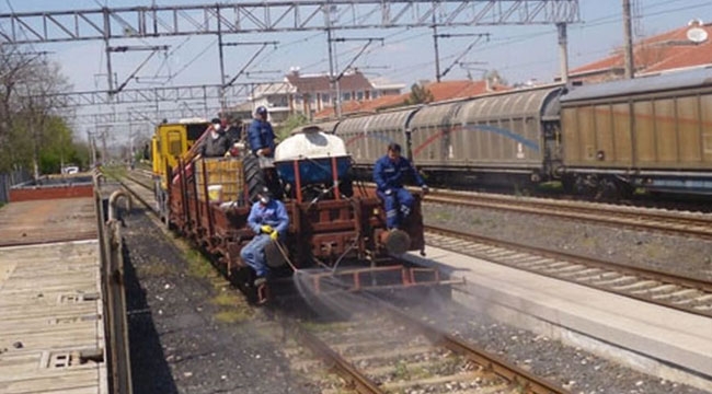 Alifuatpaşa-Eskişehir demiryolu hattı ilaçlanacak