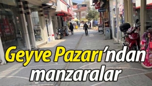 Geyve Halk Pazarından manzaralar
