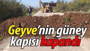 Geyve'nin güney kapısı kapatıldı