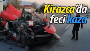 Kirazca'da feci kaza