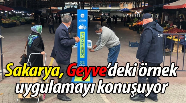 Sakarya, Geyve'deki örnek uygulamayı konuşuyor