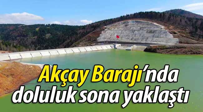 "Akçay Barajı'nda doluluk sona yaklaştı" 