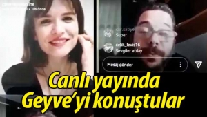 Canlı yayında Geyve'yi konuştular