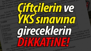İşte çiftçiler ve Öğrenciler için açık olacak esnaflar