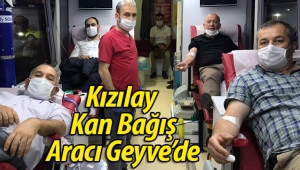 Kızılay Kan Bağış Aracı Geyve'de