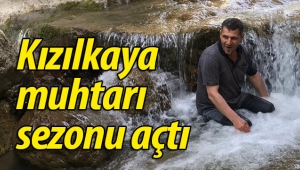 Kızılkaya muhtarı sezonu açtı! 