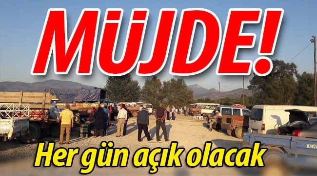 Müjde! Her gün açık olacak