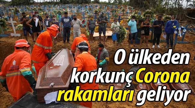 O ülkeden korkunç Corona rakamları geliyor