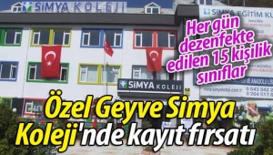 Özel Geyve Simya Koleji'nde kayıt fırsatı!