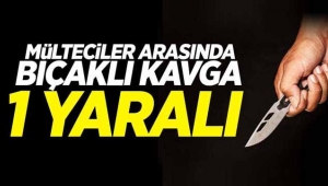 Pamukova'da mültecilerin bıçaklı kavgası! 1 yaralı