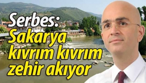Serbes: "Sakarya kıvrım kıvrım zehir akıyor"
