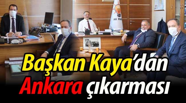 Başkan Kaya'dan Ankara çıkarması