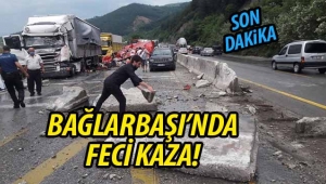 Geyve Bağlarbaşı'nda feci kaza!