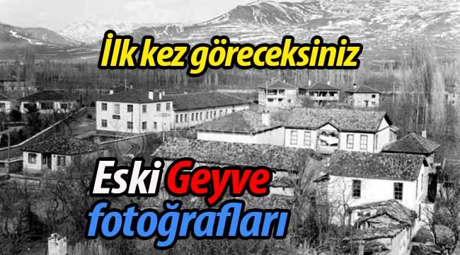 Geyve eski fotoğrafları