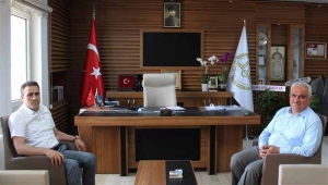 İlyas Memiş'ten Ali Erhun'a ziyaret