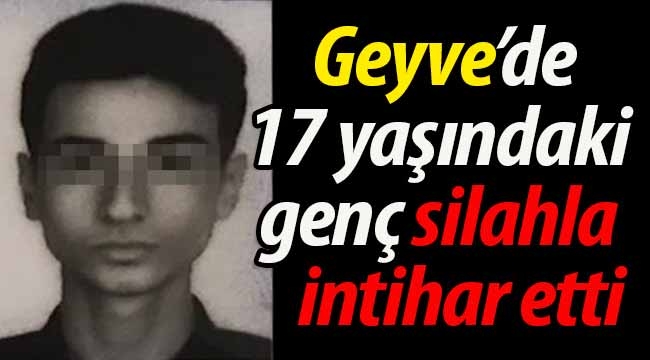 17 yaşındaki genç tabancayla intihar etti