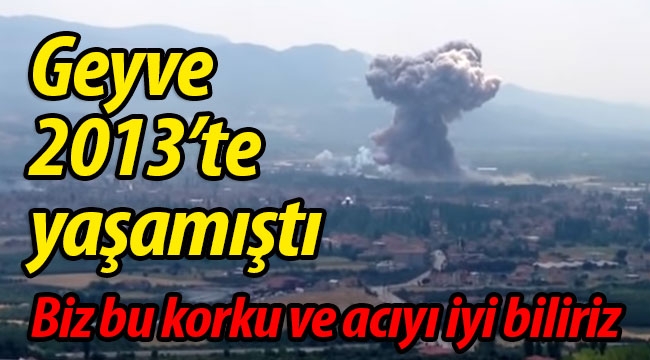 2013'te Geyve, aynısını yaşamıştı