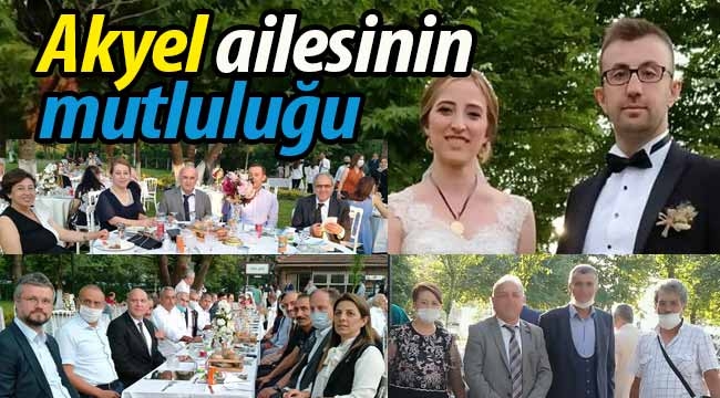 Akyel ailesinin mutluluğu