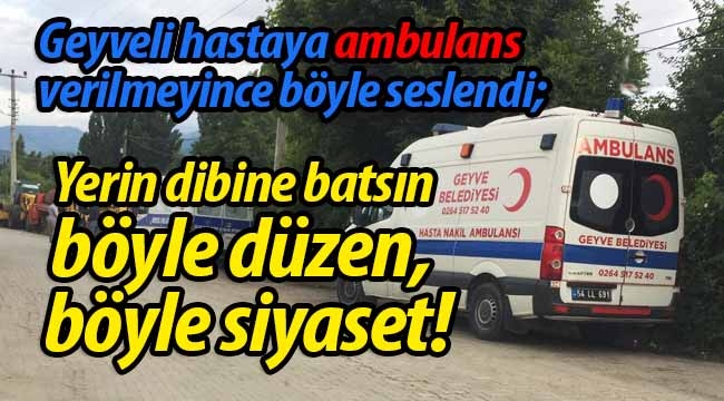 Gürkan Kar: "Yerin dibine batsın böyle düzen böyle siyaset"