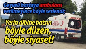 Gürkan Kar: "Yerin dibine batsın böyle düzen böyle siyaset"