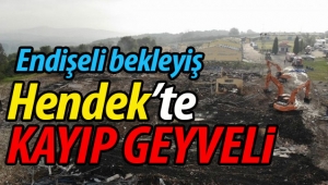 Hendek'te kayıp Geyveli