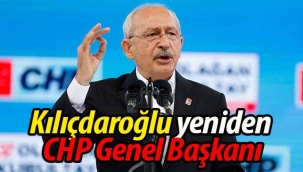 Kılıçdaroğlu yeniden CHP Genel Başkanı seçildi