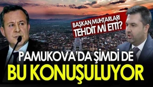 Pamukova'da bu konuşuluyor.. Başkan tehdit mi etti?