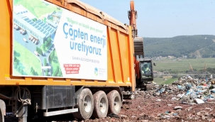 350 ton atık, enerjiye dönüşüyor