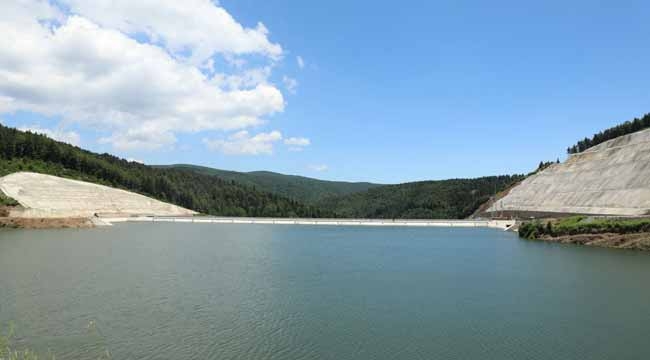 Akçay Barajı maksimum seviyeye ulaştı