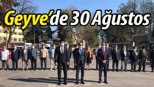 Geyve'de 30 Ağustos kutlaması