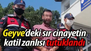Geyve'de sır cinayetin katil zanlısı tutuklandı