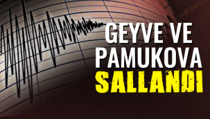 Geyve ve Pamukova'yı sallayan deprem