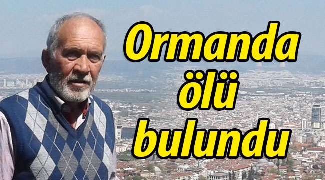 Ormanda ölü bulundu