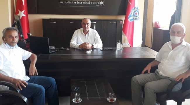 Çakır'dan yeni ilçe emniyet müdürüne "Hoşgeldiniz" ziyareti