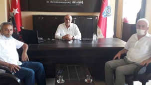 Çakır'dan yeni ilçe emniyet müdürüne "Hoşgeldiniz" ziyareti